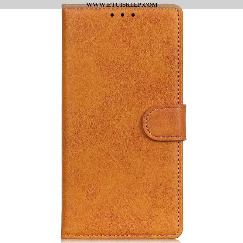 Etui Folio do Samsung Galaxy M13 Matowa Sztuczna Skóra